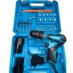 Makita-12V Cordless Screwdriver Drill – Dual Battery | Copper Winding | Full Accessory Kit