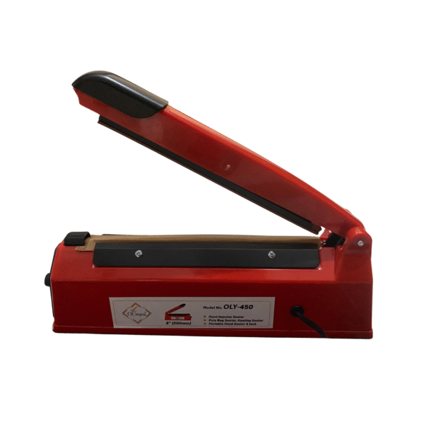 Olympia OLY-450 Hand Impulse Sealer – 8 Inch | Poly Bag Heat Sealing Machine