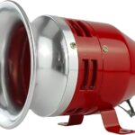 MS-390 Motor Horn Siren Buzzer AC 110V – 125dB Heavy-Duty Industrial Alarm