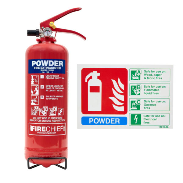 2kg 40% ABC DCP powder fire extinguisher