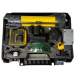 Remote Control Dewalt Line Laser level machine with core accessories, Touch panel and imported LED light