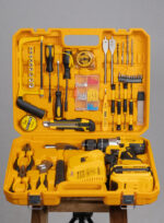 36V Fast Cordless Drill Machine – Dual Battery | Copper Winding | Full Accessories Kit