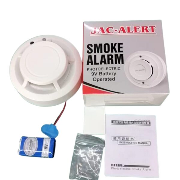 Smoke Detector – Wireless Battery Operated Fire Alarm