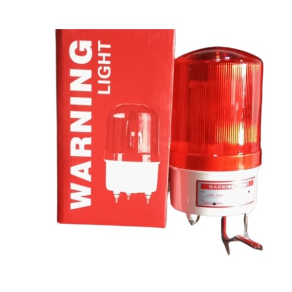 Revolving Warning Light Red LTE-1101 LED 220V – Rotating Safety Signal Light
