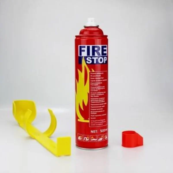 Fire Stop Emergency Fire Extinguisher Spray – 500ml | Compact & Portable Fire Protection for Home, Office & Car