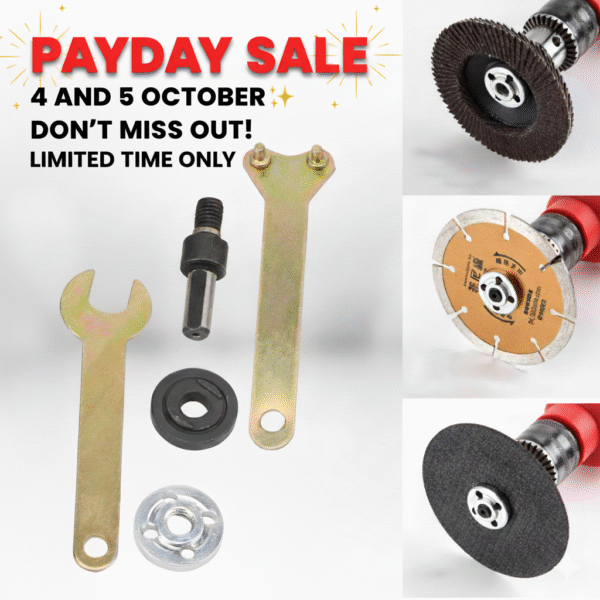 5 pieces/set Drill Convertor Into Grinder