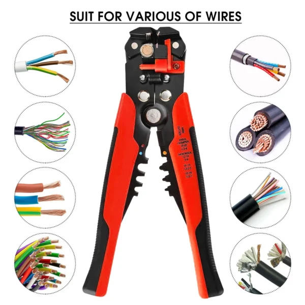 5 in 1 Wire Stripper Automatic Self Adjusting Wire Cutter for Electricians