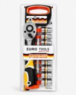 1/2" Drive Socket Wrench Set (12-Piece) - Chrome Vanadium - Image 2