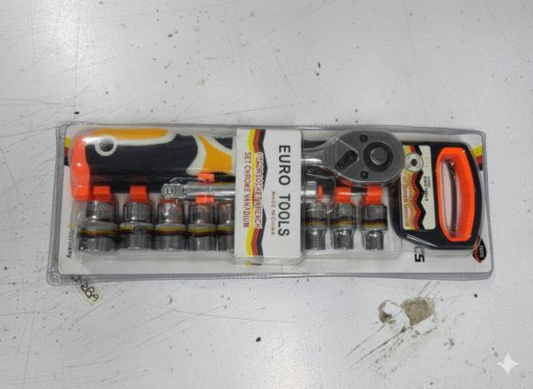 1/2" Drive Socket Wrench Set (12-Piece) - Chrome Vanadium