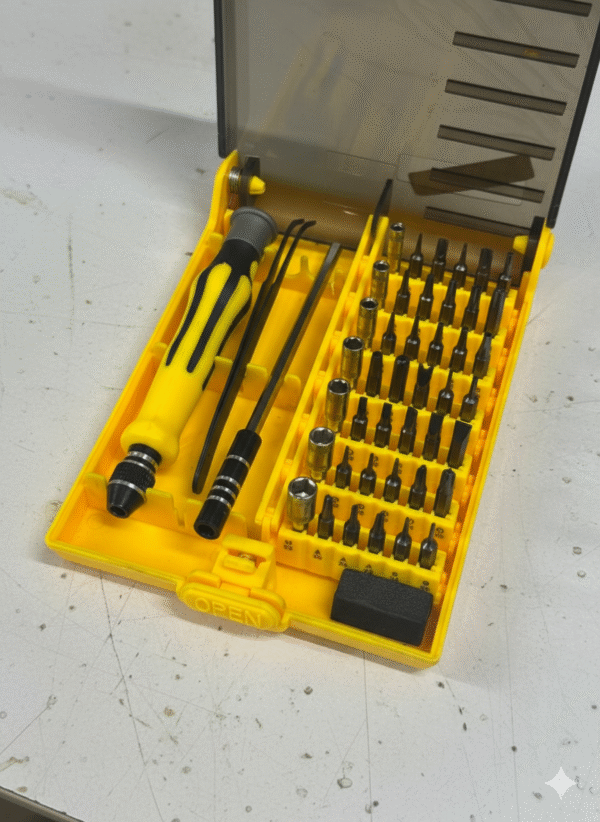 Precision Screwdriver & Bit Set - Multi-Bit Repair Tool Kit for Electronics & More