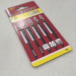 SITECH T244D HCS Jigsaw Blades for Wood & PVC – Fast Clean Cut, 5-Pa
