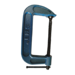 Heavy-Duty C-Clamp with Adjustable Screw – Steel Workshop Clamp for Woodworking & Metalwork - Image 3