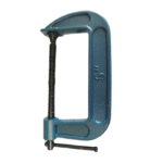 Heavy-Duty C-Clamp with Adjustable Screw – Steel Workshop Clamp for Woodworking & Metalwork