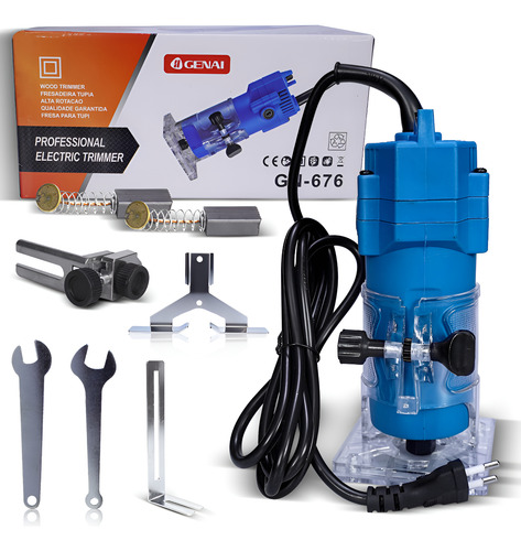 Orion TR3709 Electric Wood Trimmer – Heavy-Duty Power Tool for Precision Surface Trimming & Edge Routing