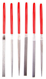 6-Piece File & Carving Hand Tool Set – Precision Files for Wood, Metal, Glass & Stone Craftwork