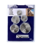 High-Speed Steel blades (HSS) for durability and long tool life  Designed for metal, wood, plastic, fiberglass, and aluminum cutting  Set includes various blade diameters for versatile cutting tasks  Easy to attach to rotary tools and mini saws  Ideal for workshops, DIY projects, craft work, and small fabrication