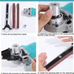Sanding Belt Adapter Kit – Angle Grinder to Belt Sander Converter Accessory