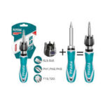 TOTAL TACSD30086 8‑Piece Ratchet Screwdriver Set – Professional Hand Tool - Image 2