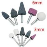 10‑Pc Mounted Abrasive Grinding Stone Set – Rotary Grinder Wheels