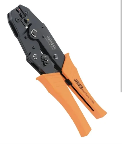 Ratchet Crimping Pliers – Terminal & Wire Crimper with Cutter (1.25–16 mm²) Hand Tool