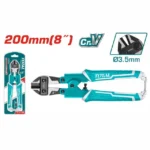 TOTAL THT11386 8″ Mini Bolt Cutter – Heavy Duty Hand Tool Cutter for Metal & Wire