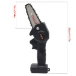 4″ Mini Cordless Electric Chainsaw – 24V 550W Portable Battery Powered Handheld Chain Saw - Image 9