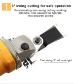 Angle Grinder Conversion Universal Head Adapter M10 Thread | Multi-Function Swing Saw Cutter Polisher Converter Tool - Image 5