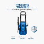 Hyundai 135 Bar High Pressure Washer HPW1354A (1600W Copper Motor) Car Washer Machine