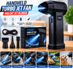 Handheld Multifunctional Turbo LED Violent Jet Fan Blower – Powerful Portable Air Duster