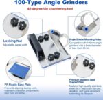 45 Degree Angle Grinder Stand Adjustable Cutting Stand – Heavy Duty Tile & Metal Cutting Tool - Image 4