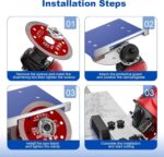 45 Degree Angle Grinder Stand Adjustable Cutting Stand – Heavy Duty Tile & Metal Cutting Tool - Image 2