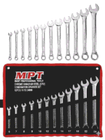 MPT 14PCS Combination Spanner Set CR-V Wrench Kit