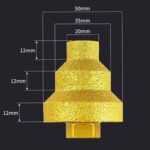 Diamond Grinding Wheel Bit M14 20mm 35mm 50mm | Tile & Stone Grinding Tool