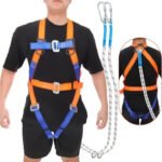 Full Body Safety Harness Fall Protection Belt Five Point Safety Harness