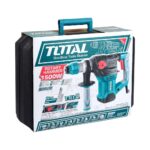 TOTAL Industrial Rotary Hammer 1500W TH1153216 – 32mm SDS Plus Heavy Duty Electric Drill with Carrying Case
