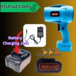 BONAI 88V Cordless Jet Blower – High Power Turbo Air Blower with 2 Batteries & Charger - Image 4