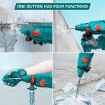 TOTAL Industrial Rotary Hammer 800W TH308268 – SDS Plus 26mm Electric Hammer Drill with Carrying Case - Image 2