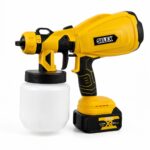 Selex Cordless Rechargeable Paint Spray Gun – Portable Wireless Paint Sprayer with 2 Batteries - Image 2