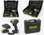 Xiaomangli 21V Cordless Impact Wrench Kit – Heavy Duty Rechargeable Wrench with 2 Batteries, Fast Charger & Carry Case - Image 2