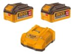 INGCO CIDLI208682 20V Brushless Cordless Impact Drill – 86Nm Heavy Duty Drill Driver Kit with 2 Batteries - Image 2