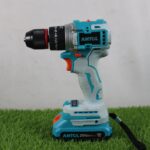 ANTOL 20V Cordless Brushless Impact Drill Set – 40N.M Heavy Duty Hammer Drill with 2 Batteries (28 Pcs) - Image 3