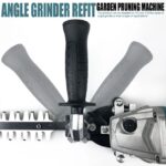 Angle Grinder Refit Garden Pruning Machine – Hedge Trimmer Attachment for 110/115mm Grinder - Image 3