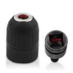 2 Pcs Keyless Drill Chuck Adapter – 13mm (1/2”) Heavy Duty Quick Change Power Tool Accessory Set - Image 2