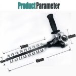 Angle Grinder Refit Garden Pruning Machine – Hedge Trimmer Attachment for 110/115mm Grinder - Image 2