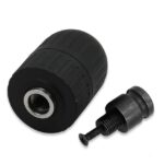 2 Pcs Keyless Drill Chuck Adapter – 13mm (1/2”) Heavy Duty Quick Change Power Tool Accessory Set - Image 5