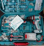 TOTAL THKTHP11652 165 Pcs Professional Tool Set with 20V Cordless Impact Drill Kit - Image 5