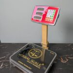 Mughal Scale MS-3034 Digital Price Computing Weighing Scale – 100kg Capacity with Pole Display for Shops & Commercial Use