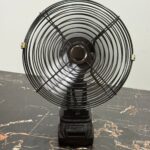 XLWLLNJ Rechargeable Rotating Standing Fan – Portable Cordless Foldable Pedestal Fan with Remote Control