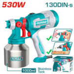 TOTAL TT45061 Electric Spray Gun 530W – High Pressure Paint Sprayer for Wall, Wood & Metal Painting