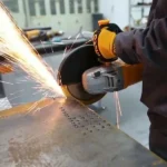 INGCO 7 Inch Angle Grinder AG200018 – 2000W Heavy Duty Cutting Machine - Image 3